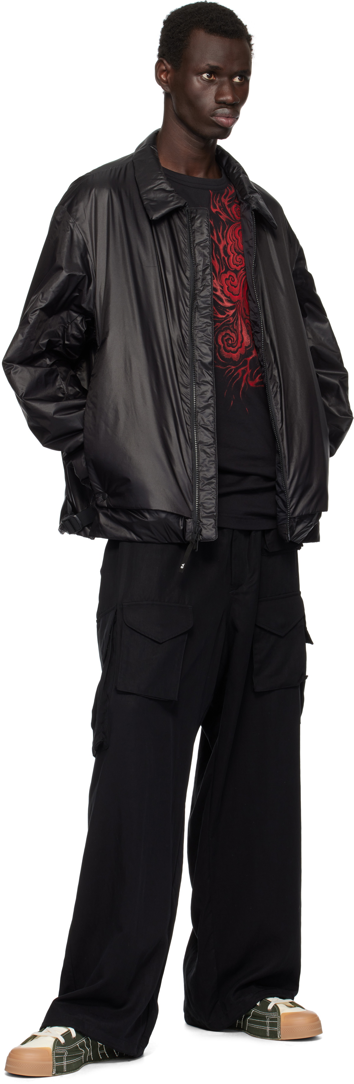 新品 Y-3 LINER JACKET Y-3 Men's Liner Jacket in Black Y-3