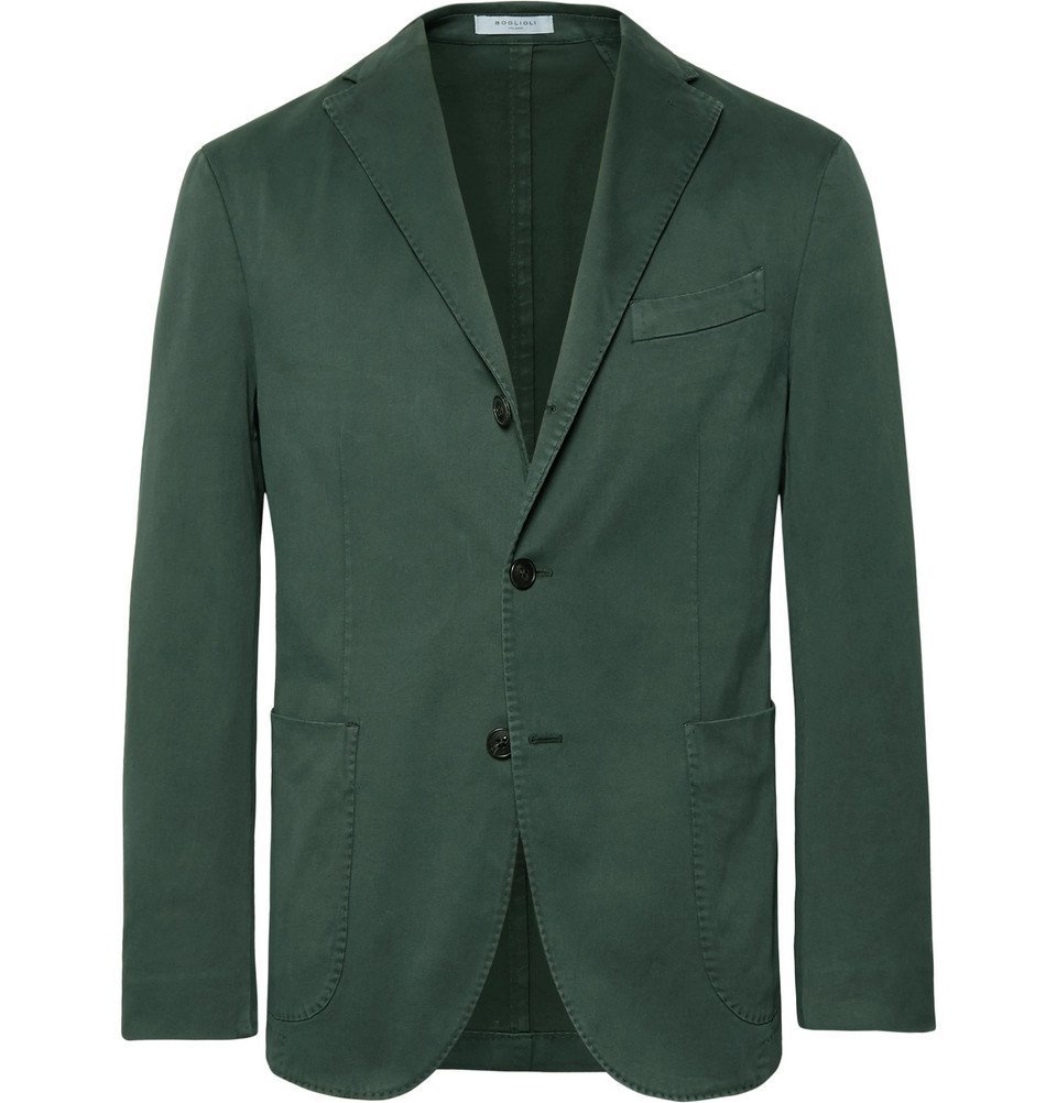Boglioli single-breasted suit - Green