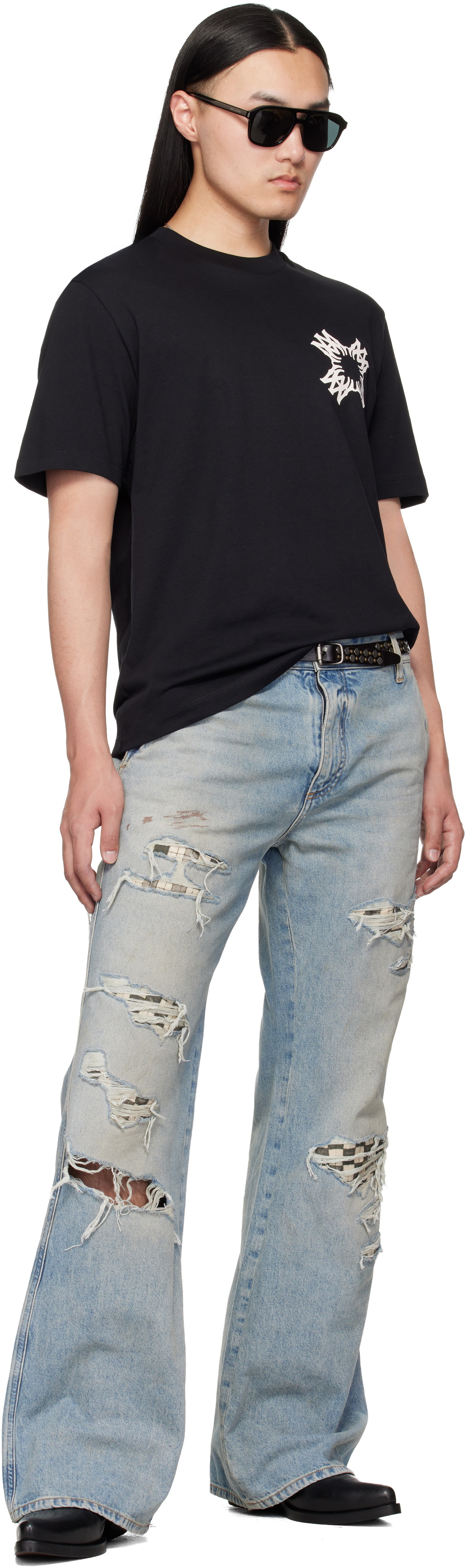 AMIRI Black MA Quad T-shirt