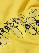 Better™ Gift Shop - Chris Lux Logo-Print Cotton Jersey T-shirt - Yellow