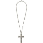 Gucci Silver Cross Necklace
