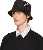 Jacquemus Black Le Chouchou 'Le bob Ovalie' Bucket Hat