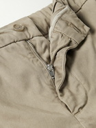 NN07 - Theodor 1365 Straight-Leg Lyocell and Cotton-Blend Twill Shorts - Neutrals