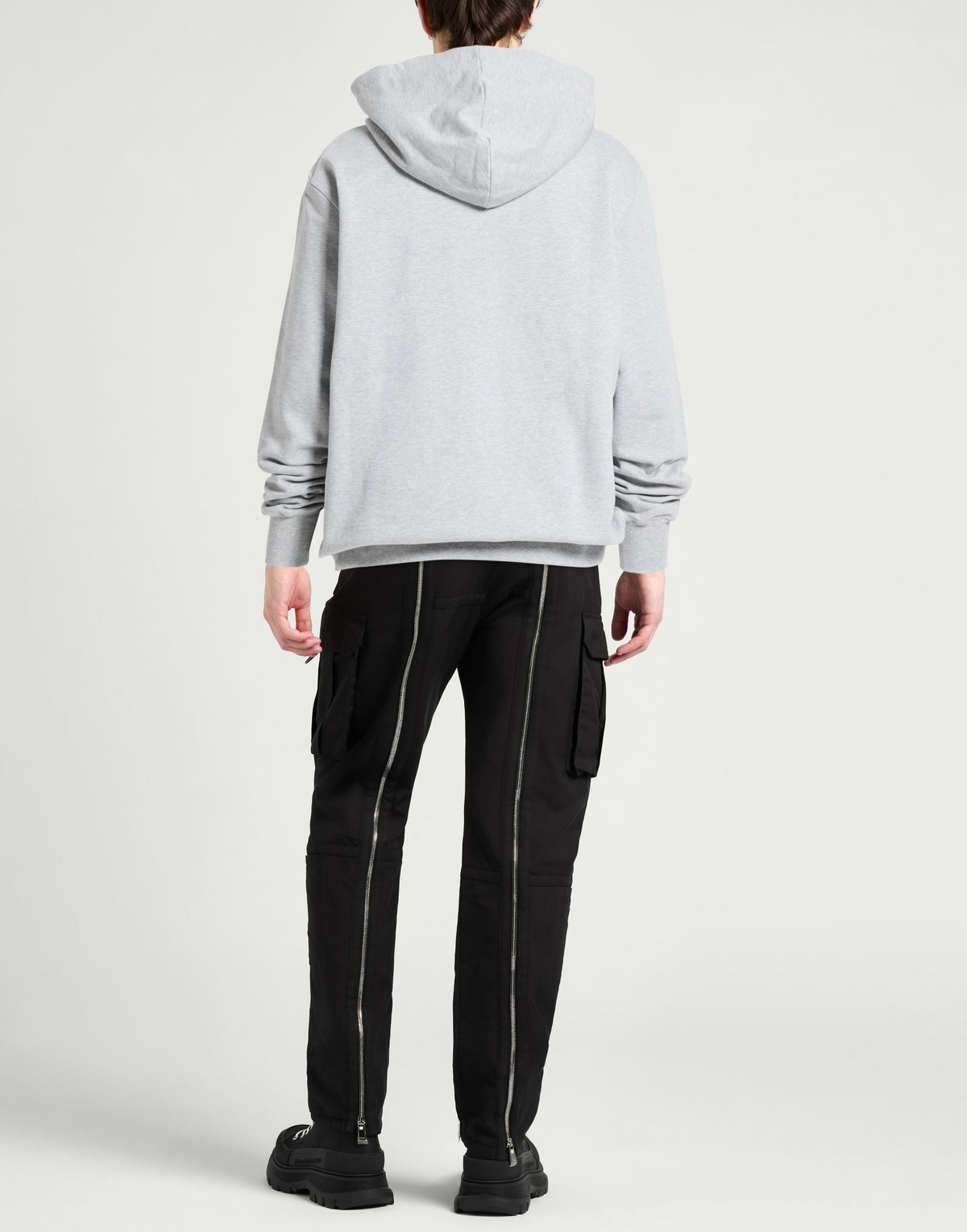 Mcqueen Mens Sweatshirt in Grey