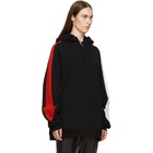 MSGM Black Arrow Hoodie