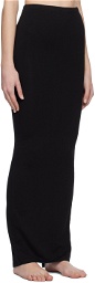 SKIMS Black Outdoor Basics Long Skirt