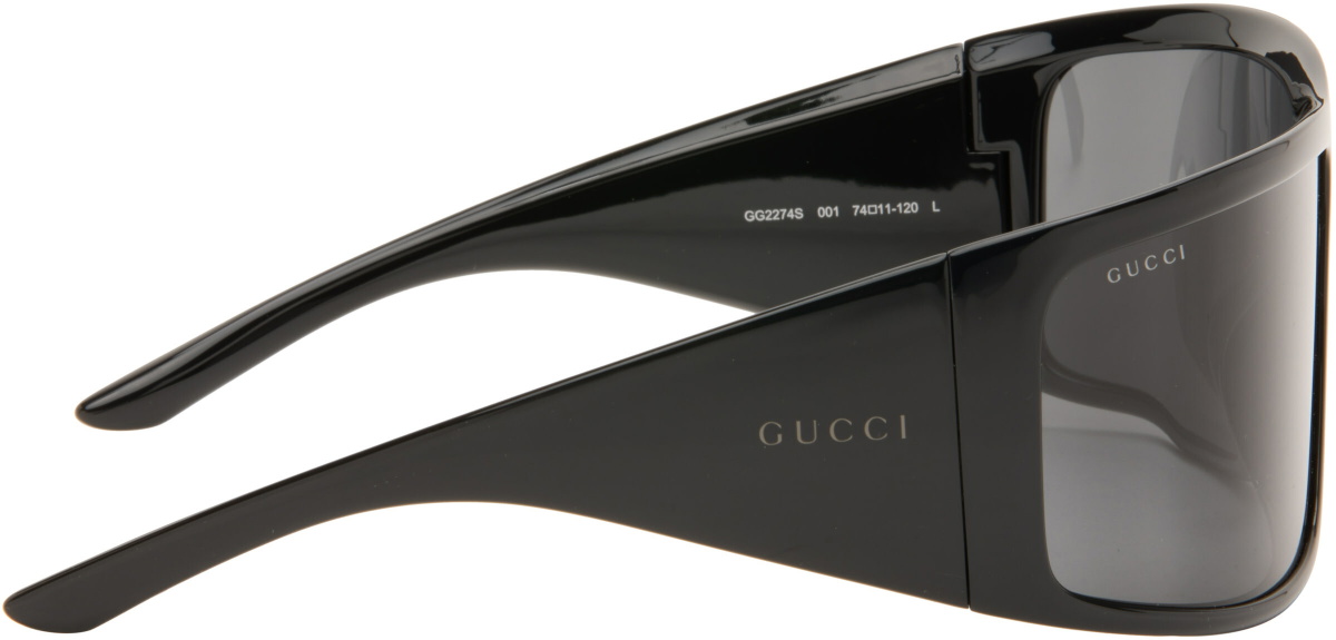 Gucci Black Mask Frame Sunglasses