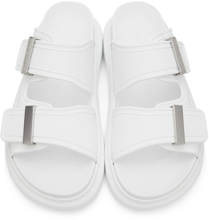 ■alexander mcqueen■ Hybrid Slide White 658063W4Q578791 658 Women's Hybrid Slide in White | McQueen US