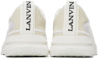 Lanvin White L-I Mesh Sneakers