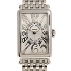 Franck Muller Long Island Quartz White Dial Unisex Watch 902QZREL(AC)-WT