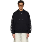 Off-White Black Chain Arrow Diagonal Skate Hoodie