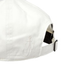 JW Anderson Women's Carrie Baseball Cap in Off White