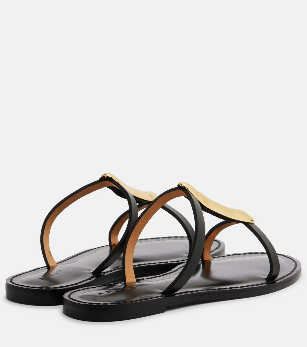 Amanu Sahara embellished leather sandals