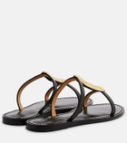 Amanu Sahara embellished leather sandals