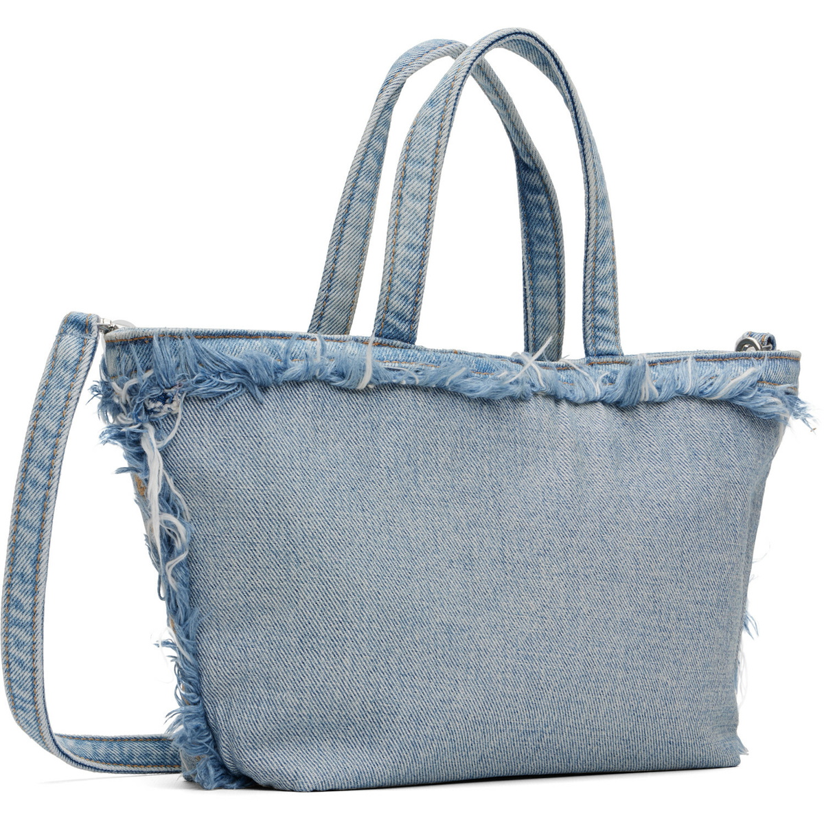 Alexander Wang Blue Punch Small Fray Tote