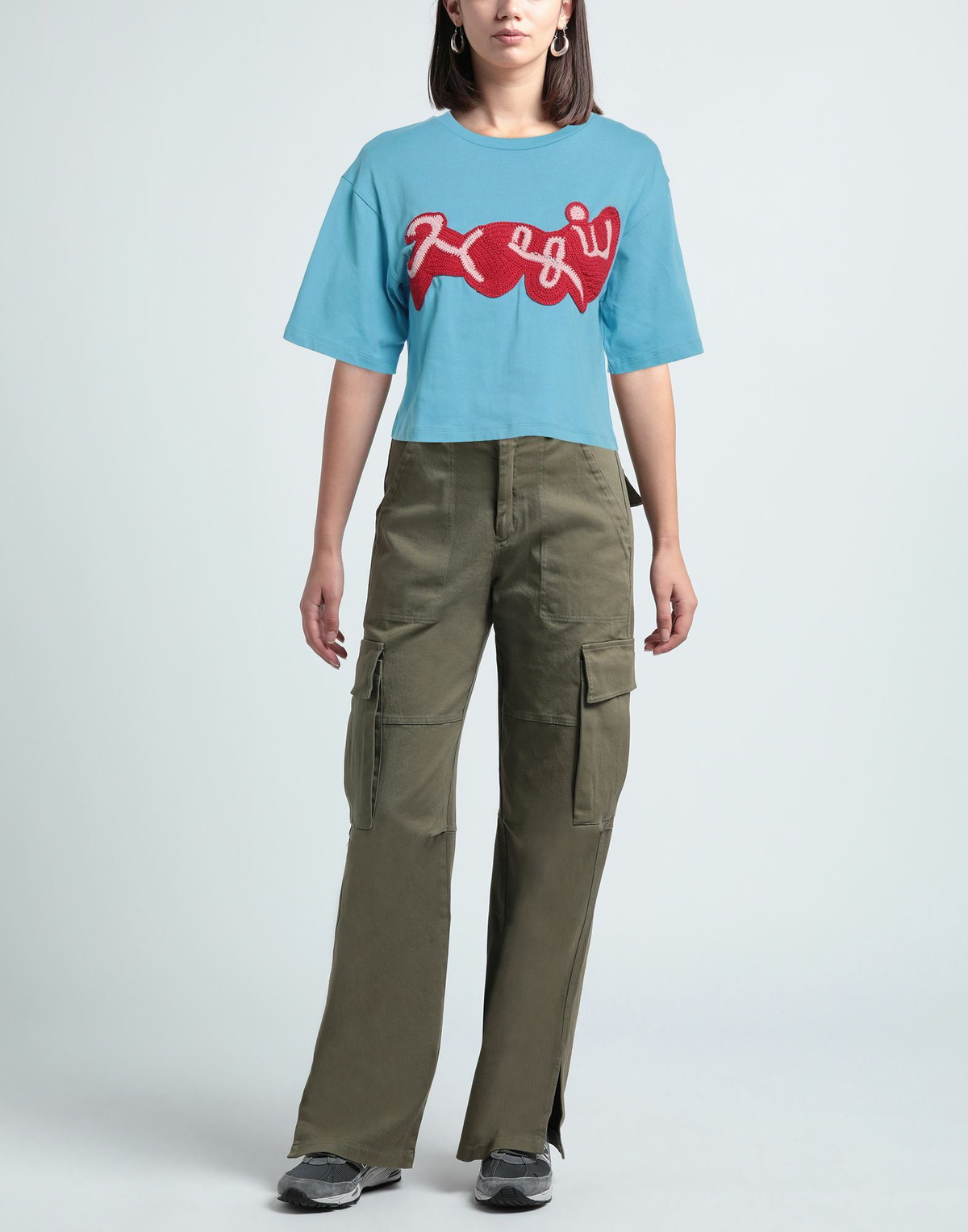 Sportmax Womens T-shirt Azure