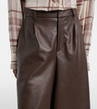 Brunello Cucinelli Leather Bermuda shorts