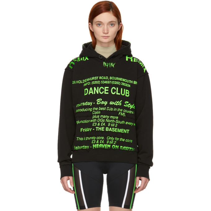 Photo: MISBHV Black and Green Dance Club Hoodie