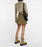 The Frankie Shop - Uma cropped cotton poplin shirt