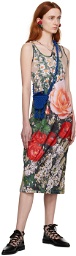 Chopova Lowena SSENSE Exclusive Multicolor Mars Midi Dress