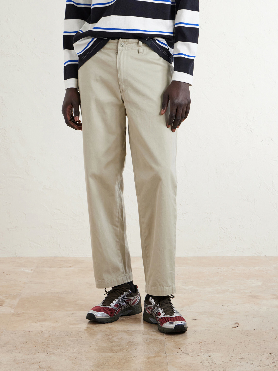 Neighborhood - Straight-Leg Cotton Chinos - Neutrals