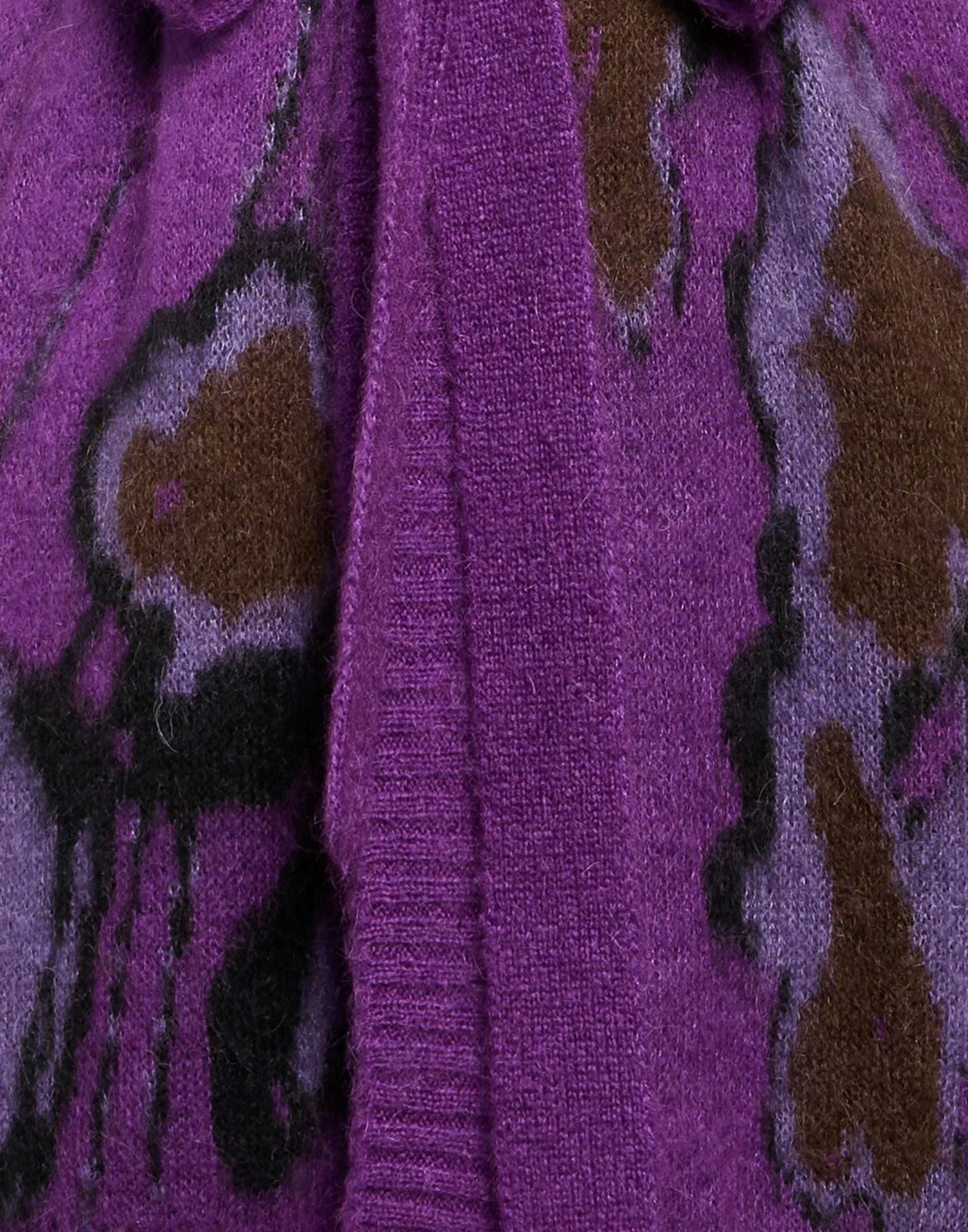 Manila Grace Womens Cardigan in Purple