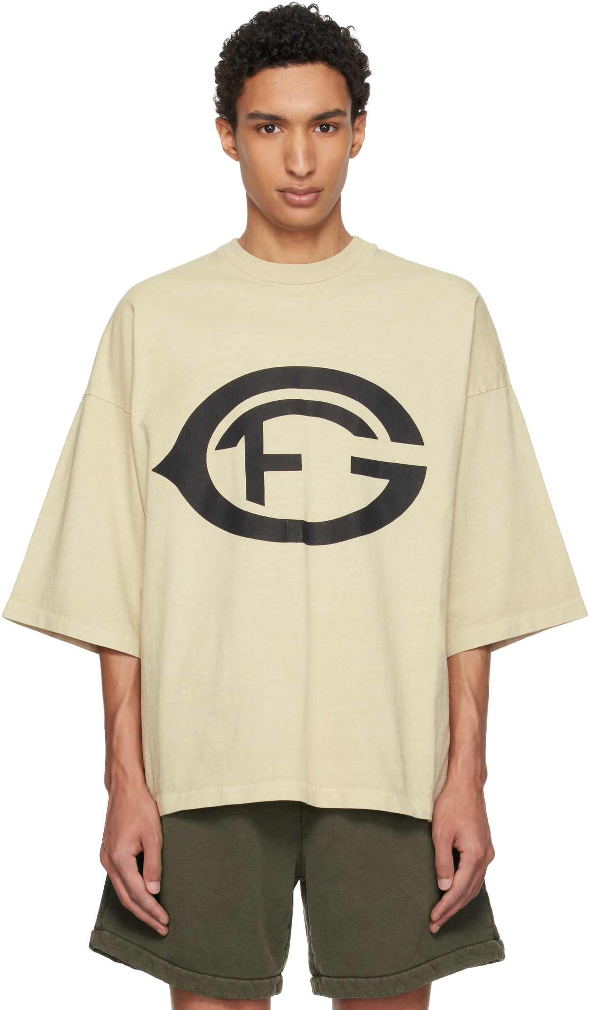 Fear of God Beige 'FG 26' T-shirt
