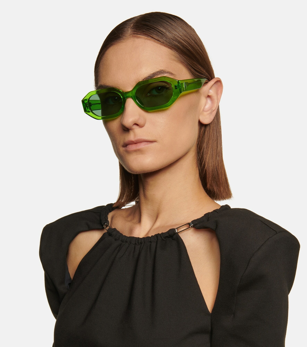 The Attico - x Linda Farrow Irene sunglasses The Attico