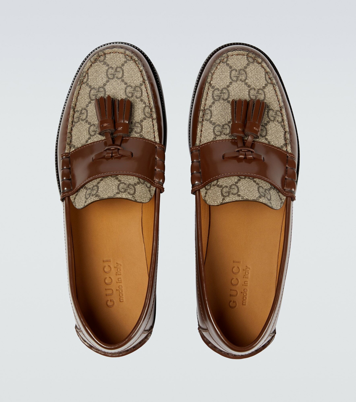 Gucci - GG Supreme canvas loafers Gucci