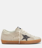 Golden Goose Super-Star glitter suede sneakers