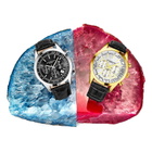 Stuhrling Original Monaco Quartz Black Dial Mens Watch M13659