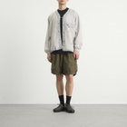 and wander Men's Vent Cardigan in Light Grey