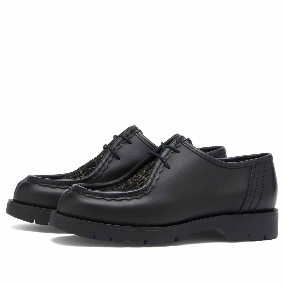 KLEMAN Men's Padrini Croc Shoe in Black KLEMAN