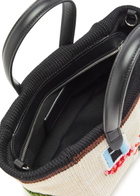 JW Anderson House Knit and Leather Tote bag - Beige - One Size