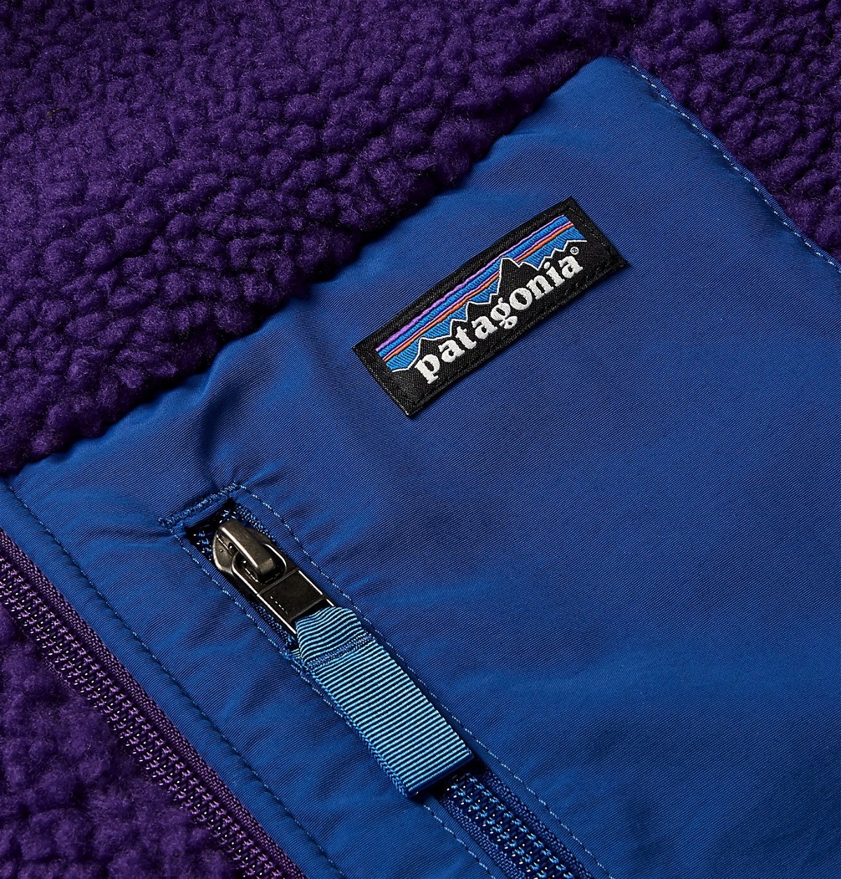 PATAGONIA - Classic Retro-X Shell-Trimmed Fleece Jacket - Purple Patagonia