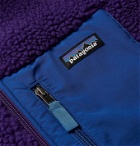 PATAGONIA - Classic Retro-X Shell-Trimmed Fleece Jacket - Purple
