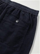 Alex Mill - Straight-Leg Garment-Dyed Cotton-Corduroy Shorts - Blue