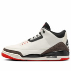 Air Jordan Men's 3 Retro OG Sneaker in Sail/Black University Red/Pale Ivory