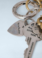 Acne Studios Engraved Keyring Set