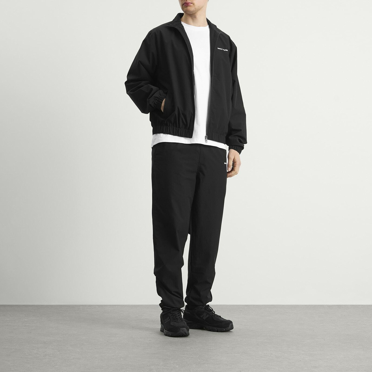 Daily Paper Men's Eward Track Jacket in Black