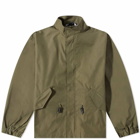 Uniform Bridge Men's Fishtail Short Jacket in Khaki