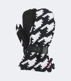 Perfect Moment Davon leather-trimmed ski mittens