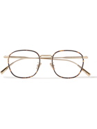 Dior Eyewear - DiorBlackSuit S2U Round-Frame Tortoiseshell Acetate and Gold-Tone Optical Glasses