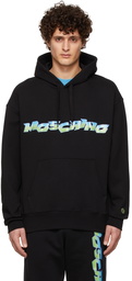 Moschino Black Logo Hoodie