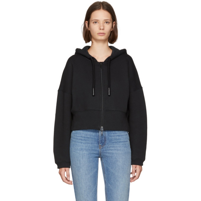 Photo: T by Alexander Wang Black French Terry Hoodie
