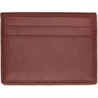 Vivienne Westwood Brown Orb Bifold Man Card Holder