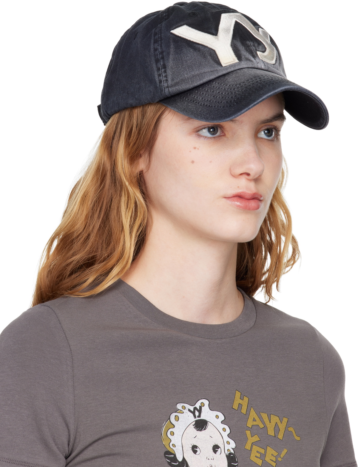 OPEN YY Black 'YY' Gradient Ball Cap