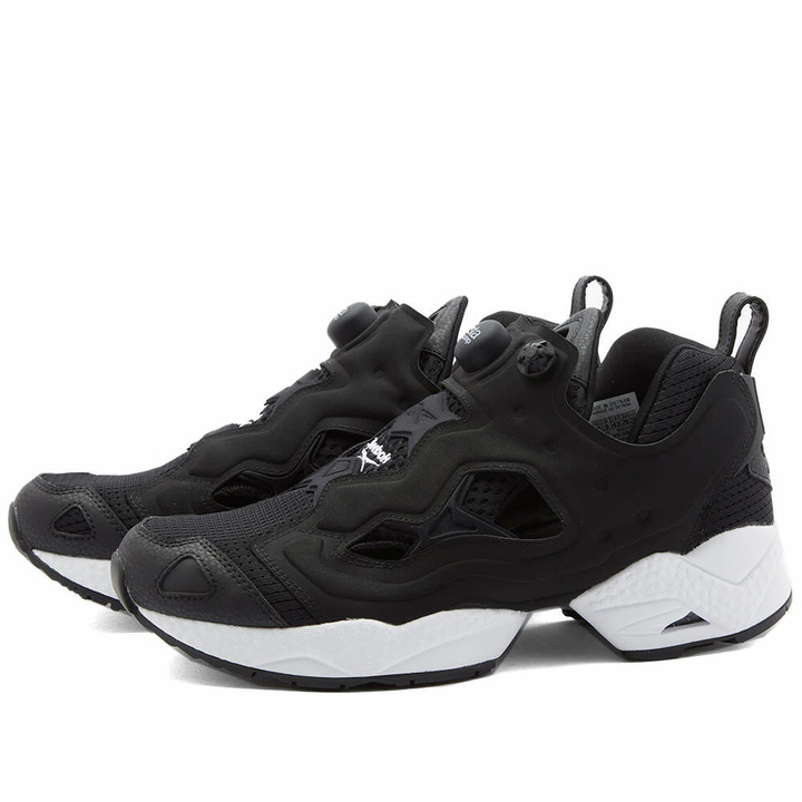 Photo: Reebok Men's Instapump Fury 95 Sneakers in Core Black/White