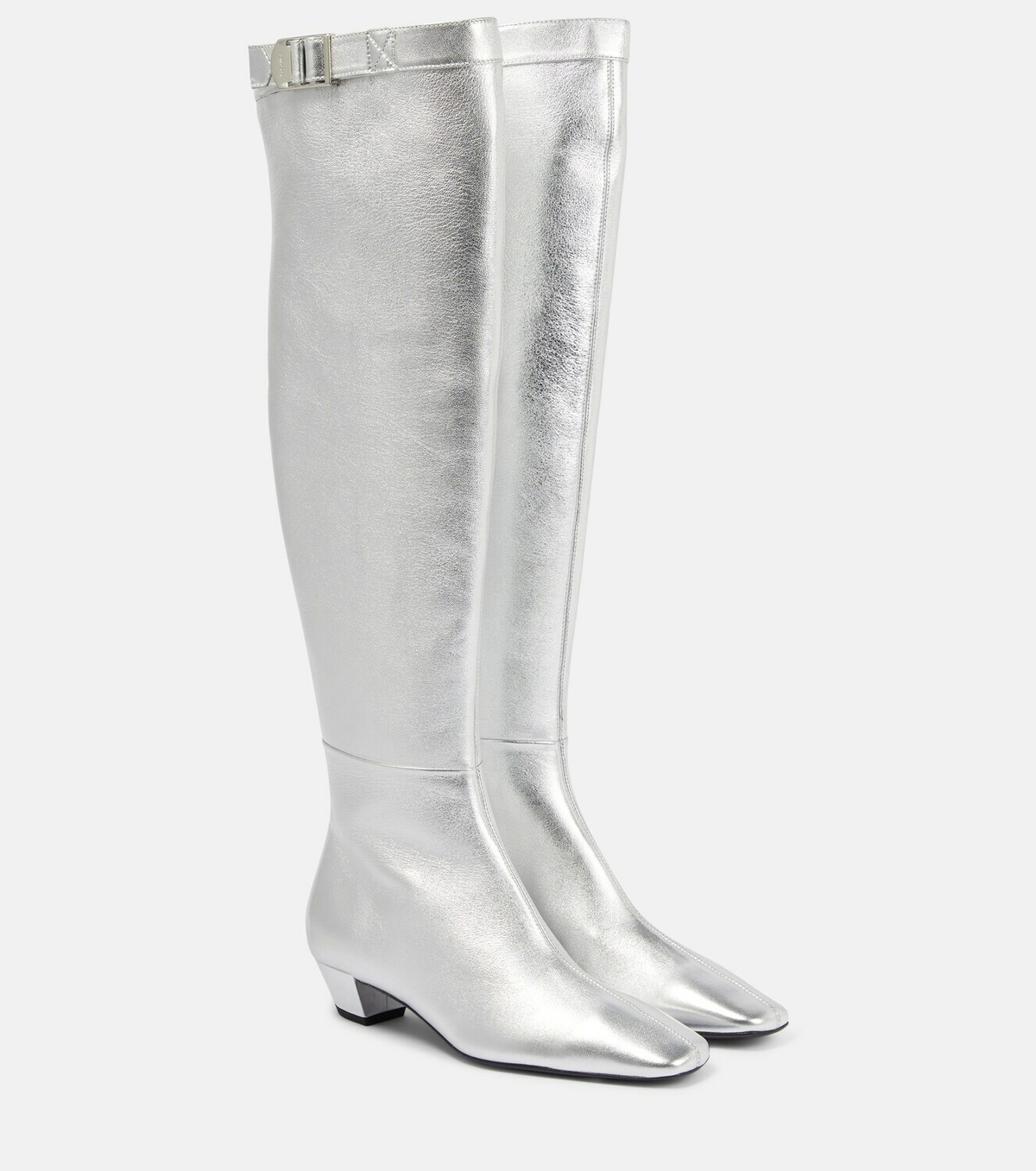 Tom Ford - Metallic over-the-knee boots