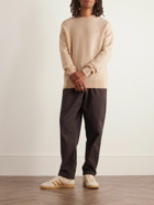 Maison Kitsuné - Logo-Appliquéd Wool Sweater - Neutrals